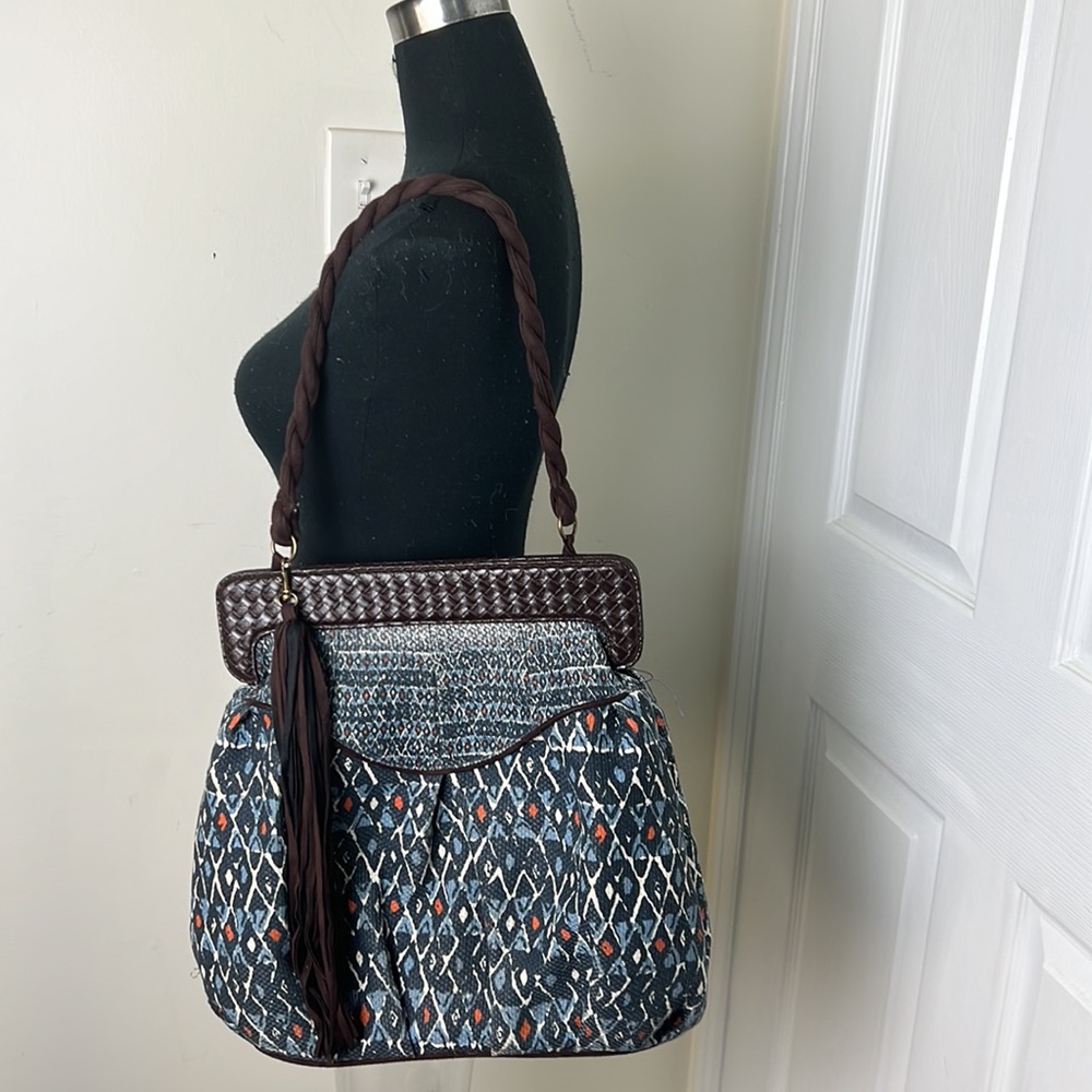 Vintage Icing Hobo Southwestern Shoulder Bag